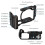 PULUZ Camera Cage Stabilizer Rig for  ZR Wood Handle Metal Camera Cage Protective Frame with Screw Hole Locating Interface 3