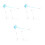 3Sets Blue Action Figure Support Stands Plastic Display Holders 6