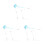 3Sets Blue Action Figure Support Stands Plastic Display Holders 8
