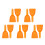 10Pcs Versatile PP Ice Removing for Refrigerator and Car Use 5