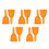 10Pcs Versatile PP Ice Removing for Refrigerator and Car Use 7