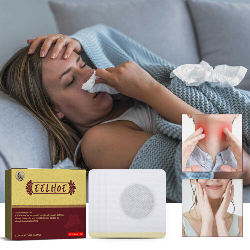 4pc Herbal Throat Patch - Natural Chinese Remedy