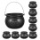 Halloween Black Candy Bucket with Handle 1