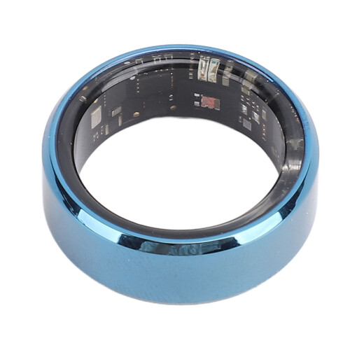 Blauer Smart-Ring 18 mAh IP68 7 Tage Standby