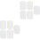 10Pcs Practical Ironing Cover Polyester Heat Resistant Ironing Mat 4