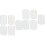 10Pcs Practical Ironing Cover Polyester Heat Resistant Ironing Mat 5
