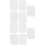 10Pcs Practical Ironing Cover Polyester Heat Resistant Ironing Mat 6