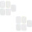 10Pcs Practical Ironing Cover Polyester Heat Resistant Ironing Mat 7