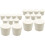 18Pièces Bouchons En Caoutchouc Beige Polyvalents Pour Bouteilles 4