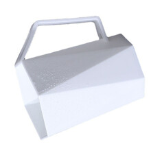 Portaspazzolino Geometria 400 ml Bianco Rombo