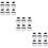 9Packs Black Graduation Party Confetti for Table Decor 9