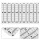8Sets Durable PVC Stick Ruler Tape Measure for Drafting and Woodwork 11