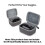 For  Avata 2 Goggles 2/3 Bag Case Storage Portable Hard Case Nylon Handle Shock-Proof Carrying Box Accessory 2
