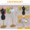 4Pcs Mini Mannequin Model Doll For Clothing Display And Support 6