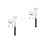 2Sets Adjustable Telescopic Pool Cue Extender Silver for Billiard Play 4