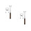 2Sets Adjustable Telescopic Pool Cue Extender Silver for Billiard Play 5