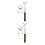 2Sets Adjustable Telescopic Pool Cue Extender Silver for Billiard Play 8