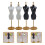 4Pcs Mini Mannequin Model Doll For Clothing Display And Support 9