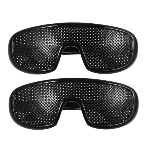 8Pcs Black Round Glasses Lightweight Trainer 1