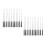 24Pcs Campfire Bbq Forks Marshmallow Roasting Sticks with Comfort Grip 4