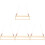 4Pcs Multi Wood Nylon Wall Hanging Shelves Boho Bead Storage Organizer 4