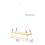 4Pcs Multi Wood Nylon Wall Hanging Shelves Boho Bead Storage Organizer 11