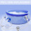 Pool Pump Hose White Polyethylene Leakproof Flexible for Swimming 4