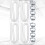 Pool Pump Hose White Polyethylene Leakproof Flexible for Swimming 10