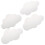 20Pcs Self-Adhesive Cloud Wall Mirrors White Acrylic Home Vanity Decor 3