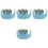 4Rouleaux Bordure Bleue Résistante Pour Décoration De Classe 4