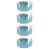4Rouleaux Bordure Bleue Résistante Pour Décoration De Classe 9
