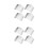 8Pcs Durable Stainless Steel Finger Protectors Perfect for Kitchen Use 2
