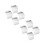 8Pcs Durable Stainless Steel Finger Protectors Perfect for Kitchen Use 3