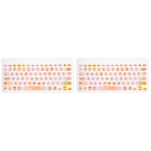 2Pcs Versatile Soft Keyboard Protector Cover for Laptop Use 1