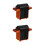 2Pcs Miniature Barbecue Rack Pla Pretend Play Kitchen Toy 9