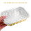 10Sets Portable Aluminum Foil Cake Baking Pans with Lid Multi-Function 4