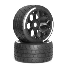 4 Uds 52/107 42/102 Neumático Rueda Hexagonal de 17mm para Arrma 1/7 Felony FSR Modelo FS RC Accesorios de Piezas de Actualización de Coche