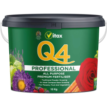 Vitax Q4 Pelleted All Purpose Fertilizer 10kg - Commercial Grade Flower & Veg Feed