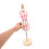 Compact Mini Sewing Mannequin with Wood Base for Fabric Display 4