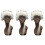 3St Cosplay Pruik Wit Krullend Met Lint 4