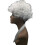 3St Cosplay Pruik Wit Krullend Met Lint 11