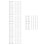 80Pcs Toilet Flush Button Replacement Springs Stainless Steel Silver 5