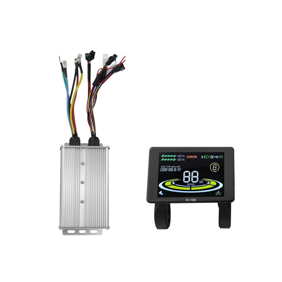 High-Power Motors Lithium-Ion Power-Assisted Conversion Parts H-100 Color Screen Meter With 60A Three-Mode Sine Wave Kit 6132158556246