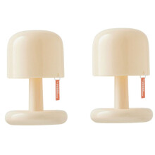 Lampe de Bureau, Veilleuse au Coucher Du Soleil, Chargement USB, Veilleuse LED de Style Champignon, Décoration D'Intérieur pour Bar à Café,