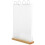2Pcs Double-Sided Acrylic Display Stand Light Yellow Menu Sign Holder 3