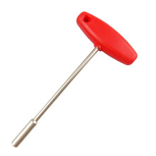 Bicycle Concealed Spoke Wrench 3.6mm T Shaped Sleeve Built-in Spoke Tool Bike Mountain Bike Repair Tool