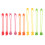 40Pcs Assorted Color Silicone Bands Reusable Elastic Kitchen Straps 9