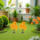 2Pcs Fairy Garden Mini Maple Tree Model Realistic Plastic Decoration 6