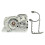 Crankcase Engine Housing for  MS361 MS 361 Chainsaw 1135 020 2913/1135 020 2601 3