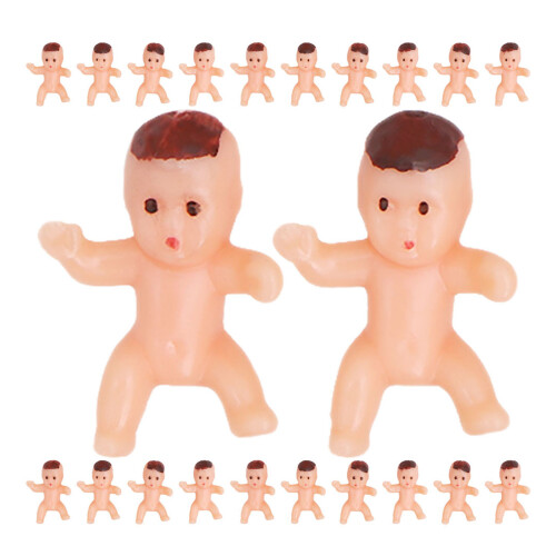 450Pcs Small Mini Plastic Babies Chocolate for Baby Shower Decorations 2
